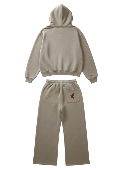 "TEN FE" — CONJUNTO DE SUDADERA CON CAPUCHA Y PANTALÓN DEPORTIVO PARA HOMBRE