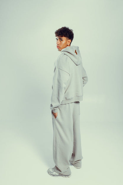 "TEN FE" — CONJUNTO DE SUDADERA CON CAPUCHA Y PANTALÓN DEPORTIVO PARA HOMBRE