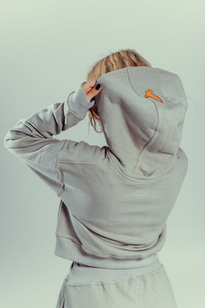 "TEN FE" — SUDADERA CON CAPUCHA PARA MUJER