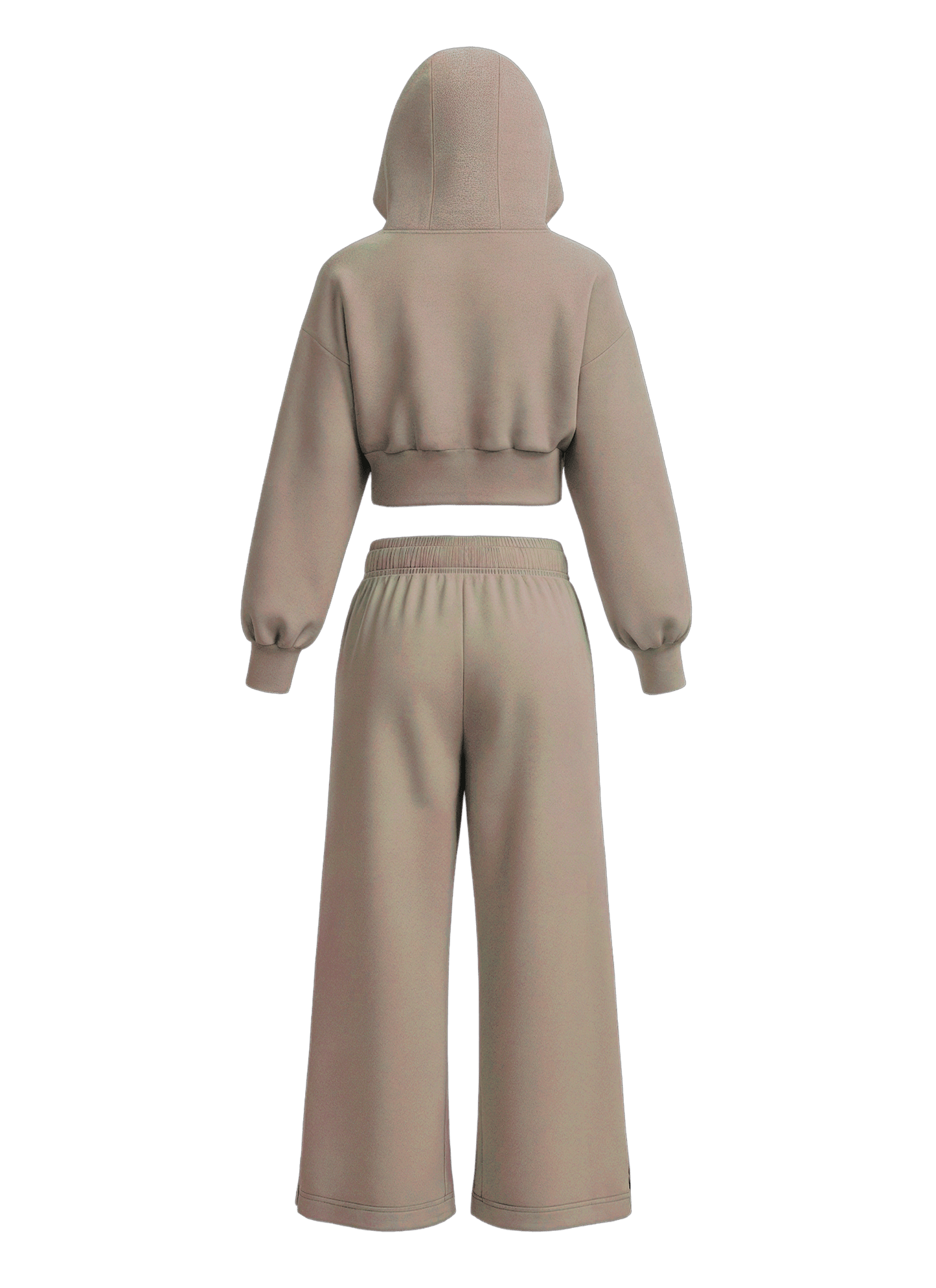 “TEN FE” — CONJUNTO DE PANTALONES DEPORTIVOS Y SUDADERA CON CAPUCHA PARA MUJER